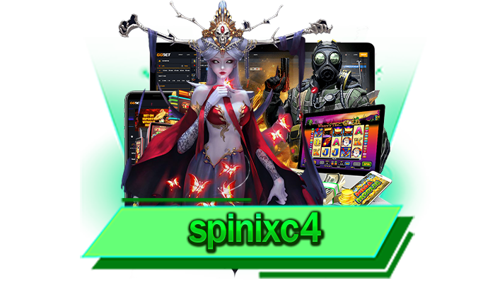 spinixc4 เว็บเกมสล็อตยอดนิยมมาแรงไม่มีขั้นต่ำ 1 บาทก็เล่นได้ทุกเกม ได้เงินไวและปลอดภัยชัวร์